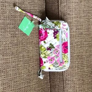 Vera Bradley zip-around wallet